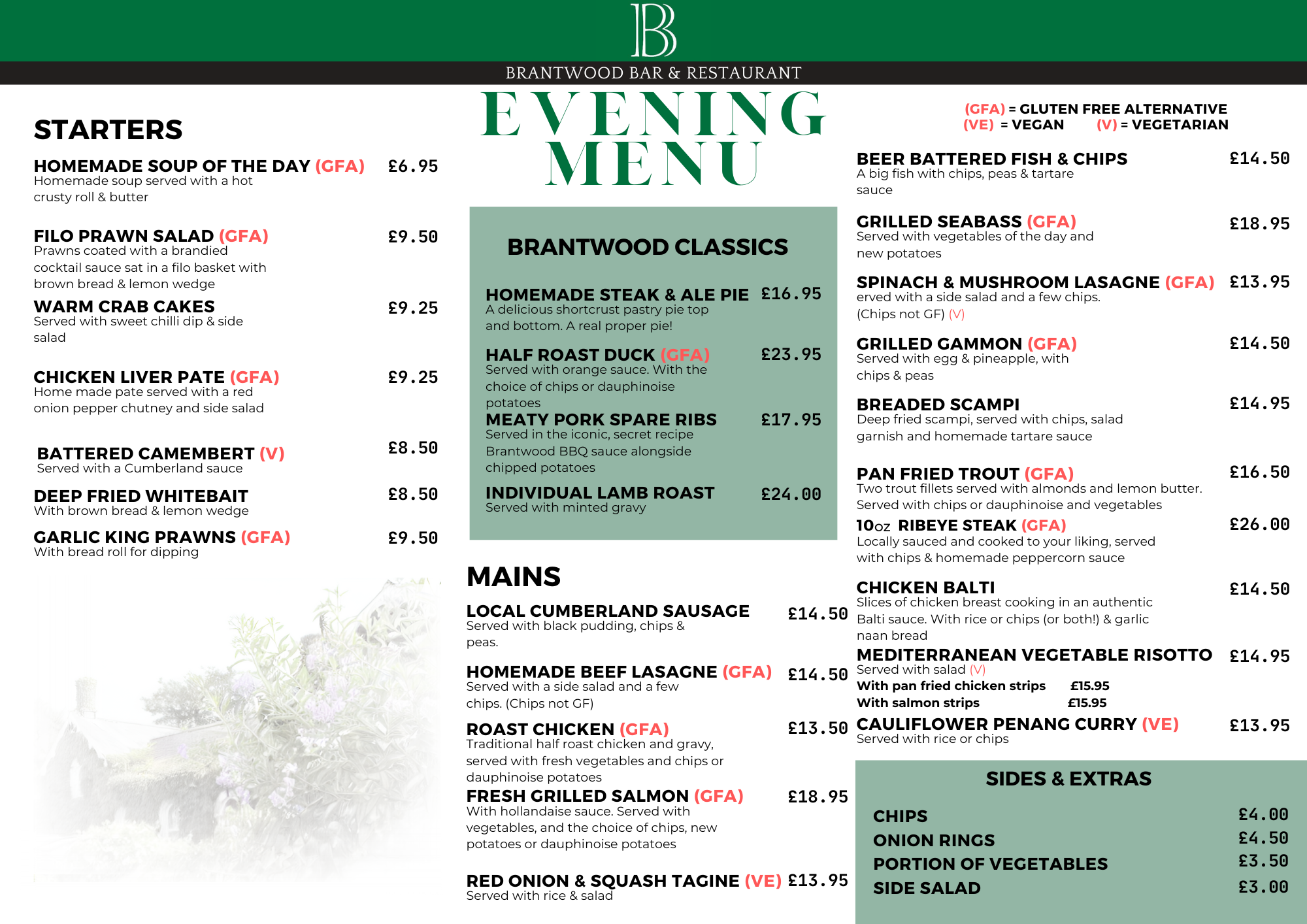 Copy of Evening Menu 1